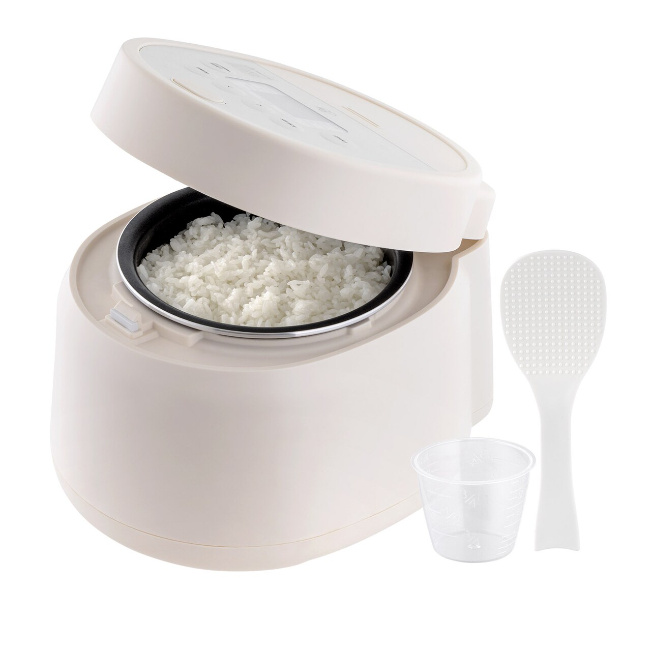 IRIS USA Micom Japanese Rice Cooker, 3-Cup Uncooked/6-Cup Cooked, Recipe Presets, Slow Cooker, Steamer, Hot Pot & Warming Function